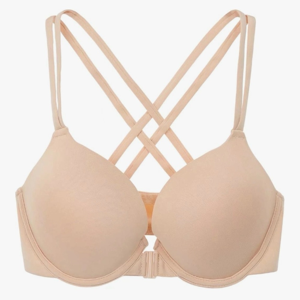 Strappy Nude Bra